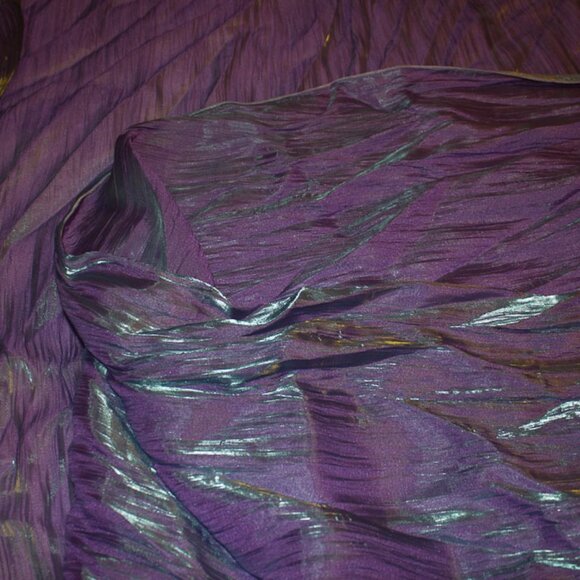 Half-Moon Shimmery Belly Dancing Veil - Picture 3 of 3